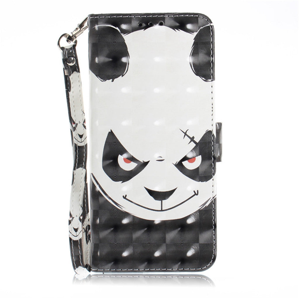 Flip Cover Phone Bags For Motorola Moto G6/Moto G6 Plus Case 3D Painting PU Leather Soft Silicon Wallet Covers Cases Coque