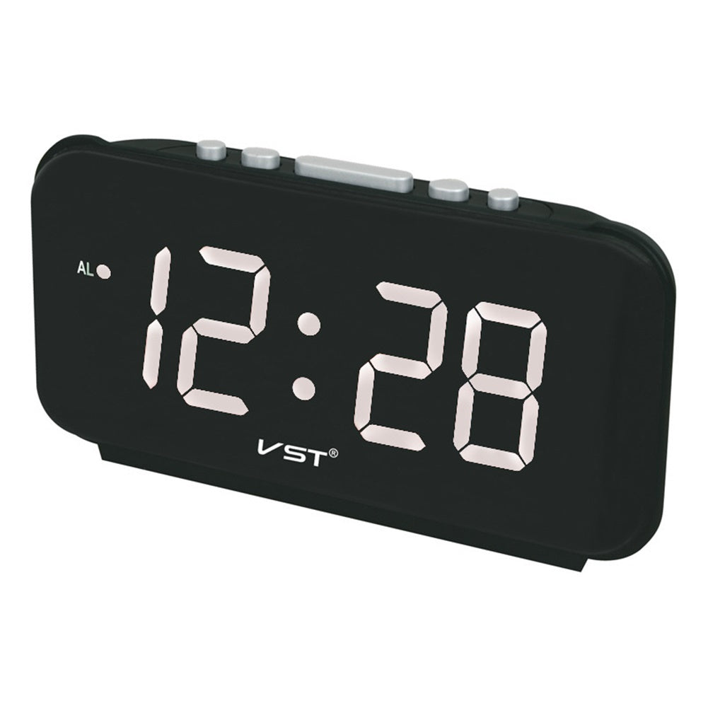 Big Numbers Digital Alarm Clocks EU Plug AC power Electronic Table Clocks with Large LED Display