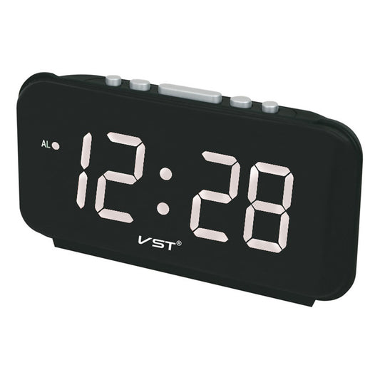 Big Numbers Digital Alarm Clocks EU Plug AC power Electronic Table Clocks with Large LED Display