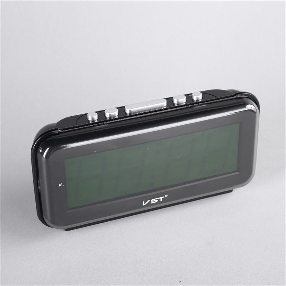Big Numbers Digital Alarm Clocks EU Plug AC power Electronic Table Clocks with Large LED Display