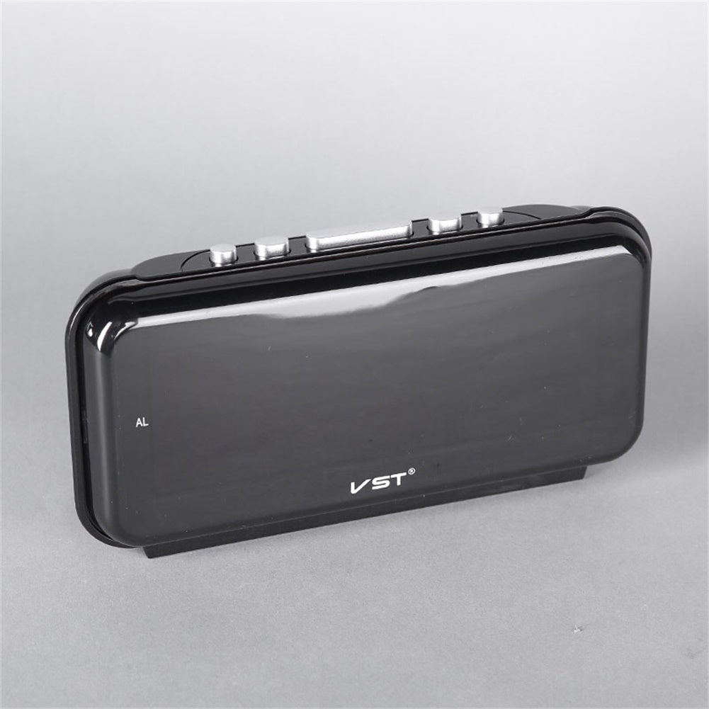 Big Numbers Digital Alarm Clocks EU Plug AC power Electronic Table Clocks with Large LED Display