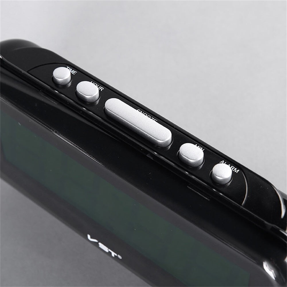 Big Numbers Digital Alarm Clocks EU Plug AC power Electronic Table Clocks with Large LED Display