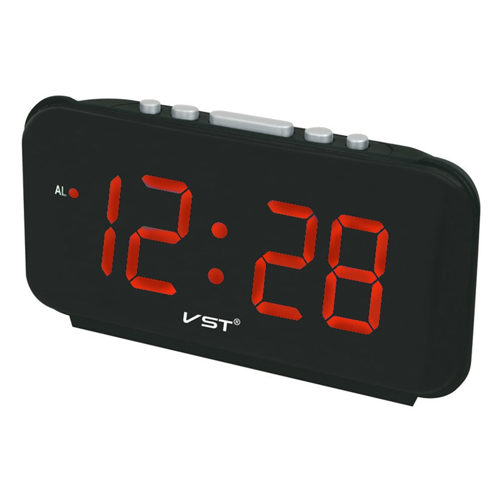 Big Numbers Digital Alarm Clocks EU Plug AC power Electronic Table Clocks with Large LED Display