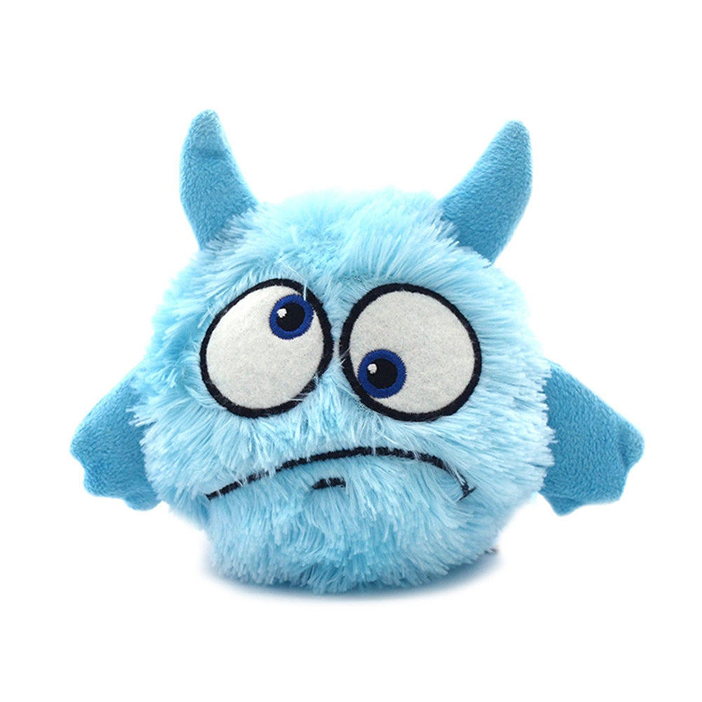 Cute Pet Puppy Ball with Sound Chew Squeaker Vibrating Toy Pet Supplies