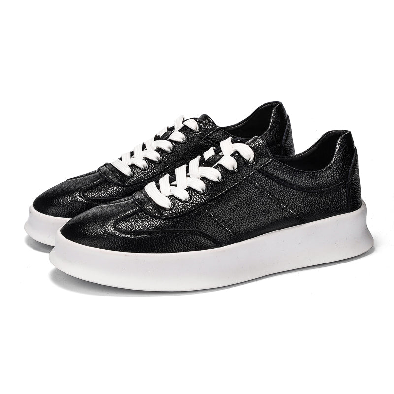 Men's Leisure Poly Urethane Lace Up Sneakers