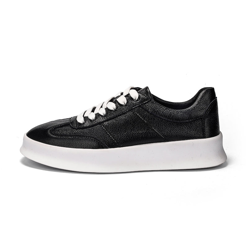 Men's Leisure Poly Urethane Lace Up Sneakers