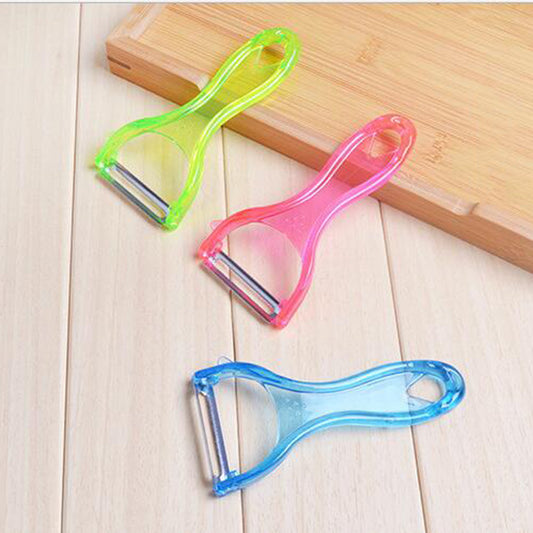 1 Pcs Plastic Fruit Carrot Potato Peeler Parer Cutter Kitchen Tool Multi-purpose Planing Vegetable Melon Gadget Peeler