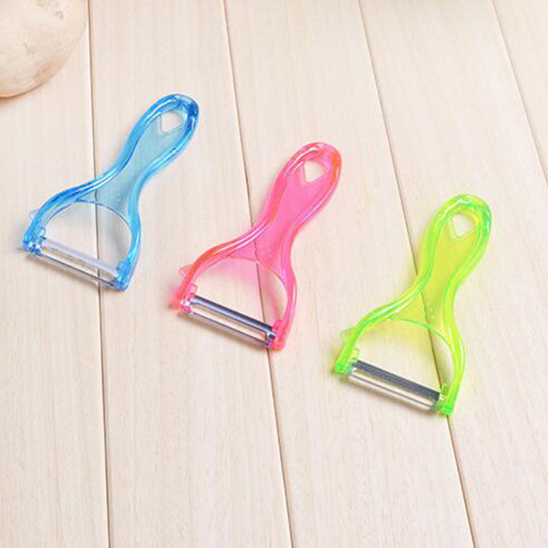 1 Pcs Plastic Fruit Carrot Potato Peeler Parer Cutter Kitchen Tool Multi-purpose Planing Vegetable Melon Gadget Peeler