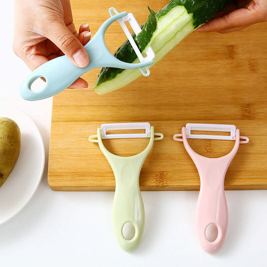 Ceramics Fruit Carrot Potato Planing Peeler Parer Cutter Kitchen Tool Multi-purpose Vegetable Melon Gadget Peeler