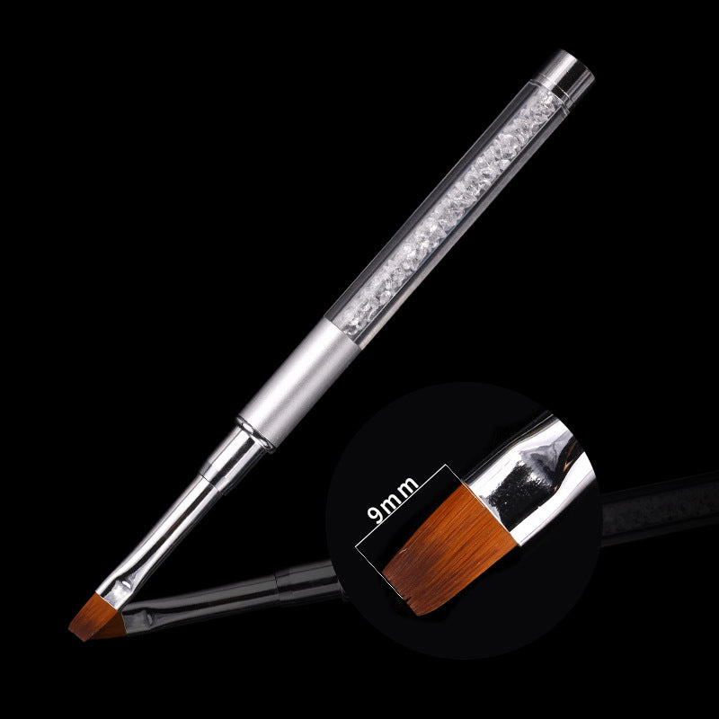 5pcs/set Nail make up paint brush Beauty Nail Art Tool set Nail Point Diamond Pull Pen Dip Pen Light Therapy Pen