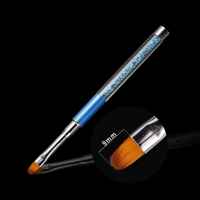 5pcs/set Nail make up paint brush Beauty Nail Art Tool set Nail Point Diamond Pull Pen Dip Pen Light Therapy Pen