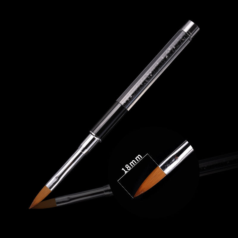 5pcs/set Nail make up paint brush Beauty Nail Art Tool set Nail Point Diamond Pull Pen Dip Pen Light Therapy Pen