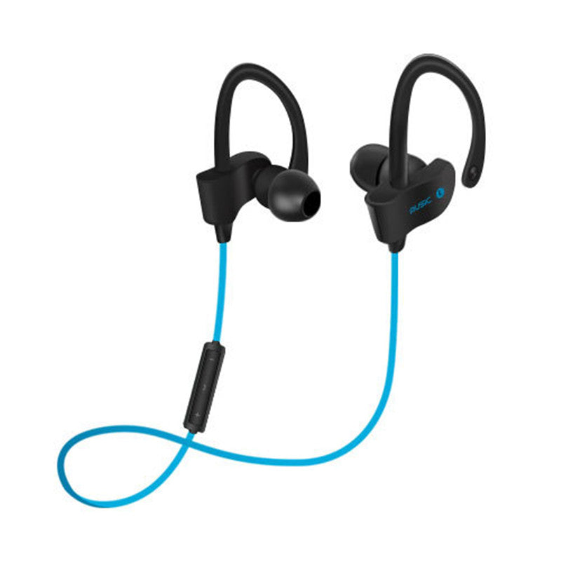 Bluetooth Earphone Sport Running with Microphone Neckband Free Answer Control Ear Hook for Xiaomi Huawei Phone