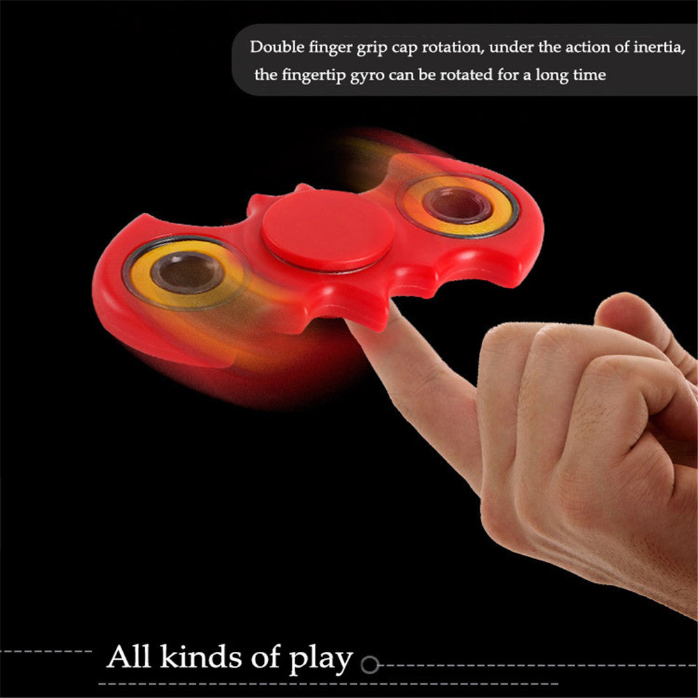 Hand Spinner Fidget Batman Stress Cube Fidget Spinner Finger Tri-Spinner Toy Adults Focus Anti Stress Gifts