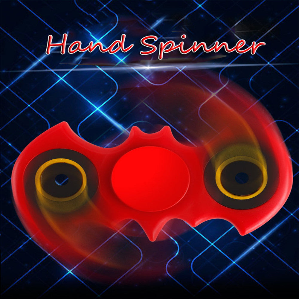 Hand Spinner Fidget Batman Stress Cube Fidget Spinner Finger Tri-Spinner Toy Adults Focus Anti Stress Gifts