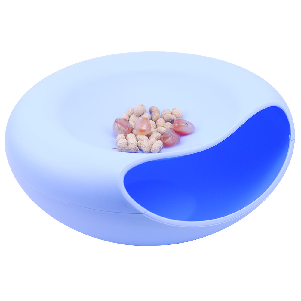 Creative Modern Living Room Simple Plastic Snacks Melon Seeds Candy Tray Collection Box Plastic Lazy Desktop Trash Box