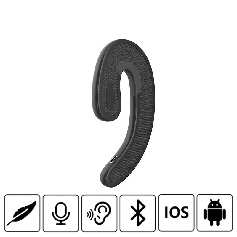 CV 6.0 Bluetooth Business Earphone with Microphone Hands-free Calling Music Playback Sports Earhook for Xiaomi