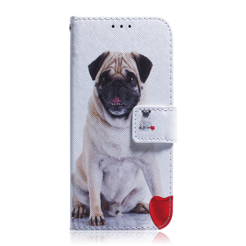 Wallet Case For Asus Zenfone Max Pro(M1) ZB601KL Filp Cover Hot selling Coloured pattern Wolf tiger lion Owl Dog With Card Slot