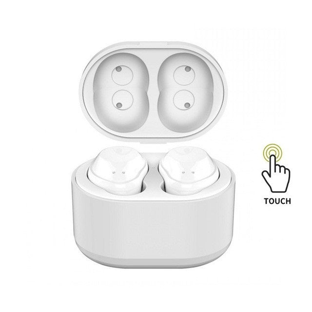 TWS Bluetooth Earbuds True Wireless In Ear Touch Earphones Mini Handsfree Earpieces for IPhone Samsung