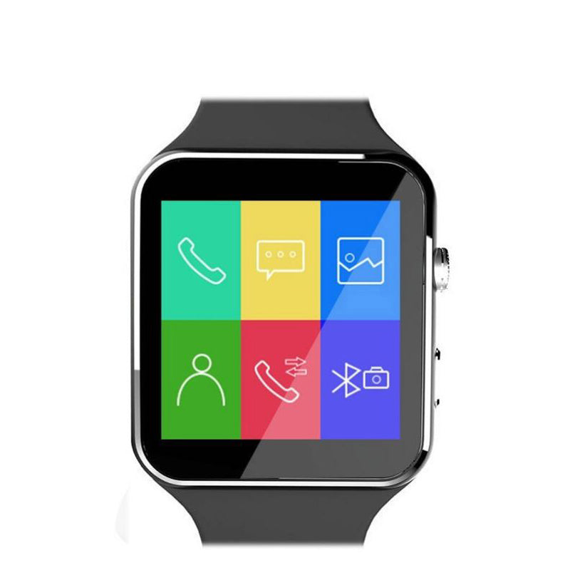 X6 Bluetooth Waterproof Smart Watch Smartwatch Camera for ios Android Samsung