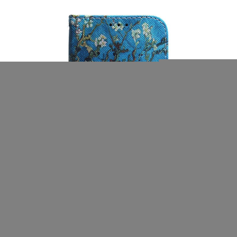 Wallet Case For Samsung Galaxy A50 Filp Cover Hot selling Coloured pattern Wolf tiger lion Owl Dog With Card Slot Design