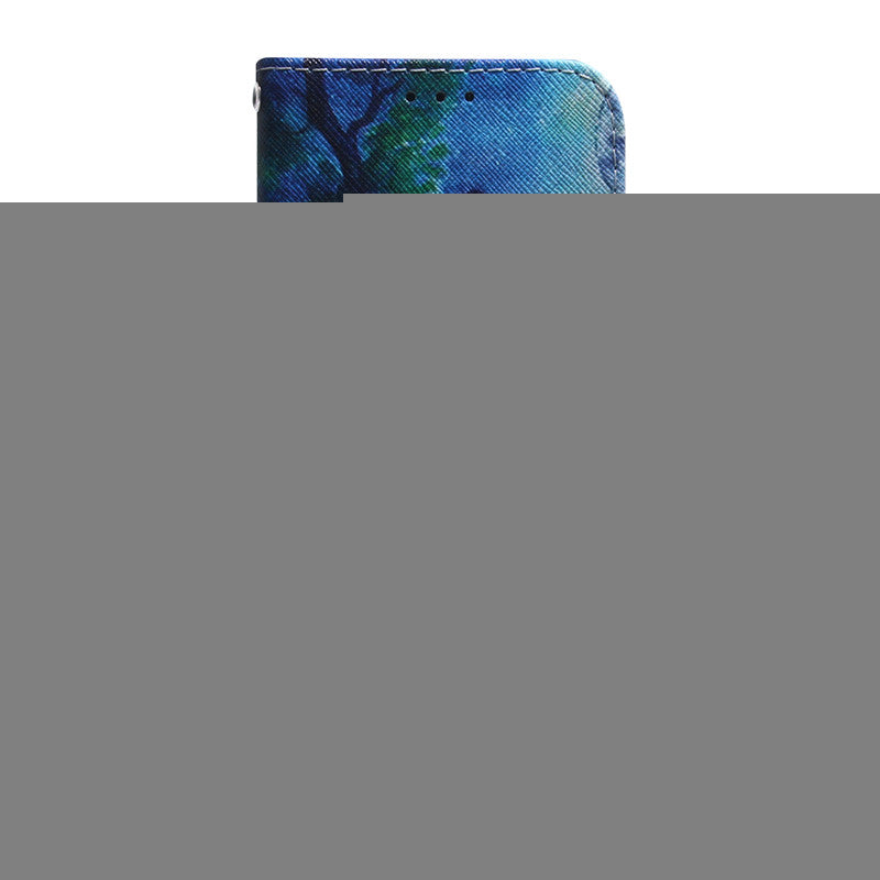 Wallet Case For Xiaomi Redmi 7 Filp Cover Hot selling Coloured pattern Wolf tiger lion Owl Dog With Card Slot Design