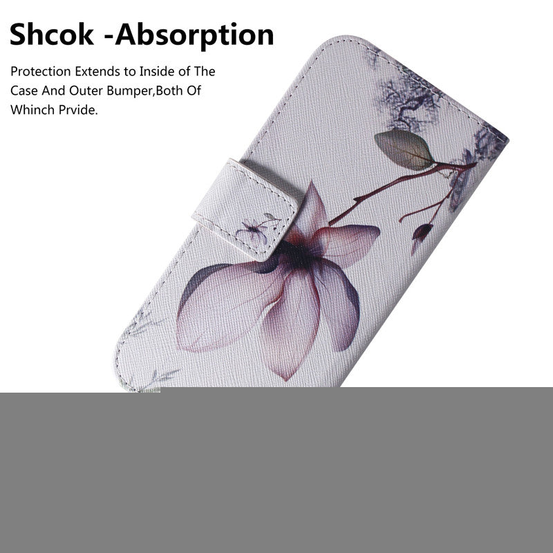 Wallet Case For Xiaomi Redmi 7 Filp Cover Hot selling Coloured pattern Wolf tiger lion Owl Dog With Card Slot Design