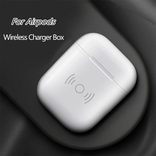 Wireless Charge Case for Airpods QI Standard Airpods Wireless charging Receiver Cover Compatible with Any Wireless Charger