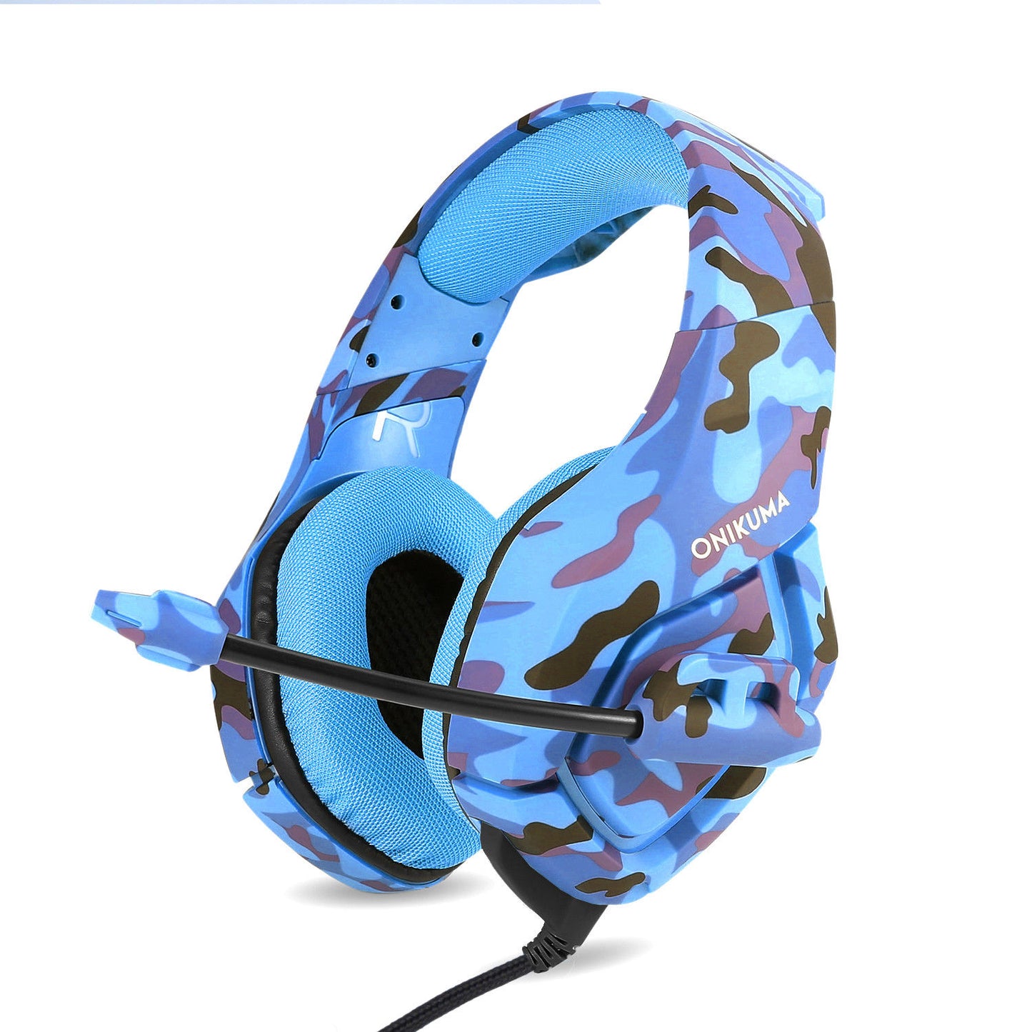 ONIKUMA K1 3.5mm Mic Stereo Gaming Headset Headphone for MAC Laptop PS4 Xbox