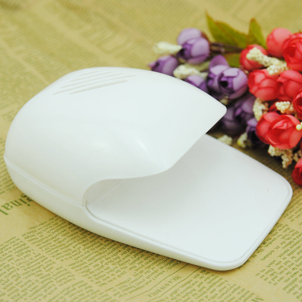 UV Gel Curing Lamp Portability Nail Dryer LED Aluminum Alloy Battery