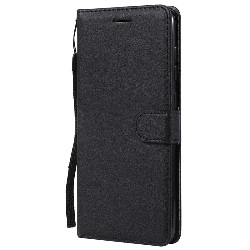 For Samsung Galaxy A70 Case Flip Cover Wallet Stand Pure Color PU Leather Mobile Phone Bags Coque Fundas