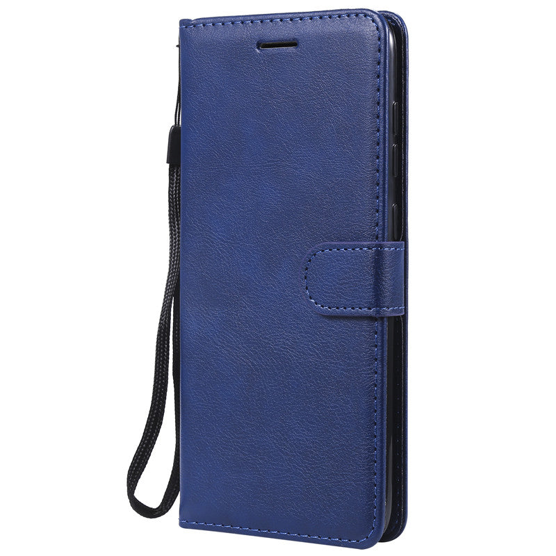 For Samsung Galaxy A70 Case Flip Cover Wallet Stand Pure Color PU Leather Mobile Phone Bags Coque Fundas