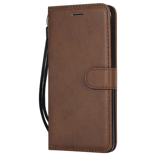 For LG V50 Case Flip Cover Wallet Stand Pure Color PU Leather Mobile Phone Bags Coque Fundas