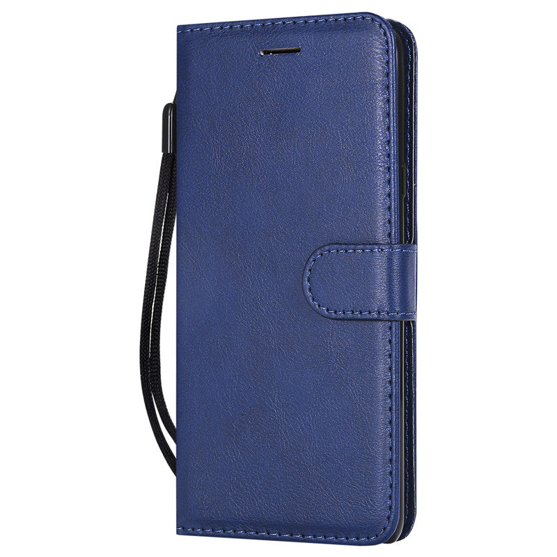 For LG V50 Case Flip Cover Wallet Stand Pure Color PU Leather Mobile Phone Bags Coque Fundas