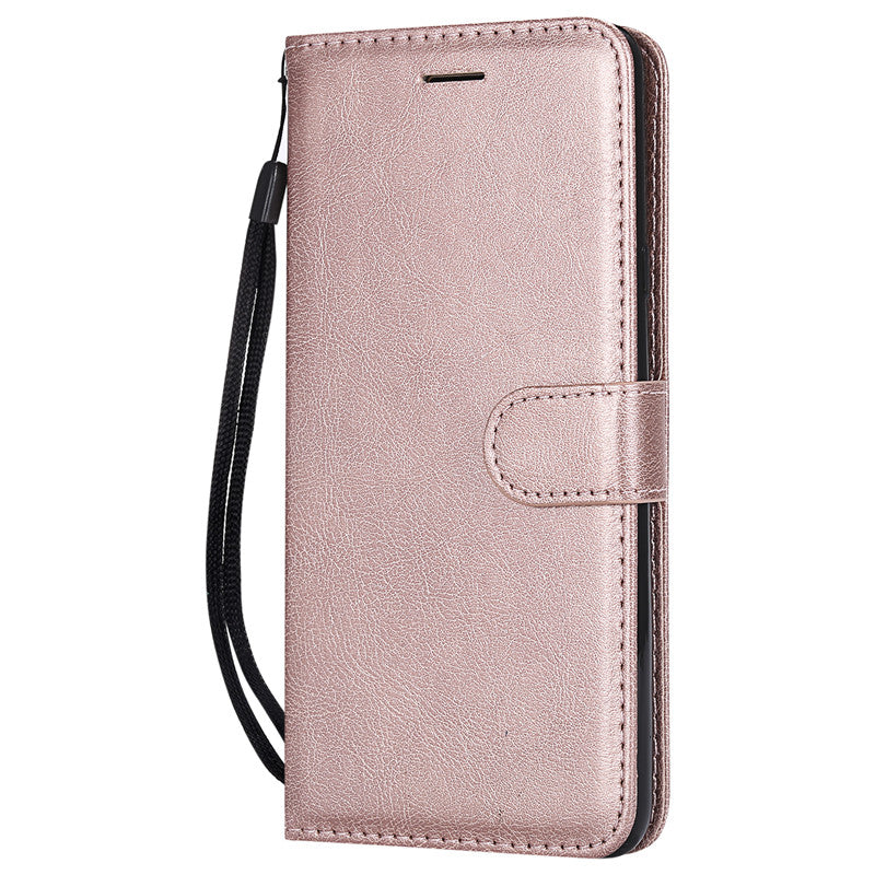 For LG V50 Case Flip Cover Wallet Stand Pure Color PU Leather Mobile Phone Bags Coque Fundas