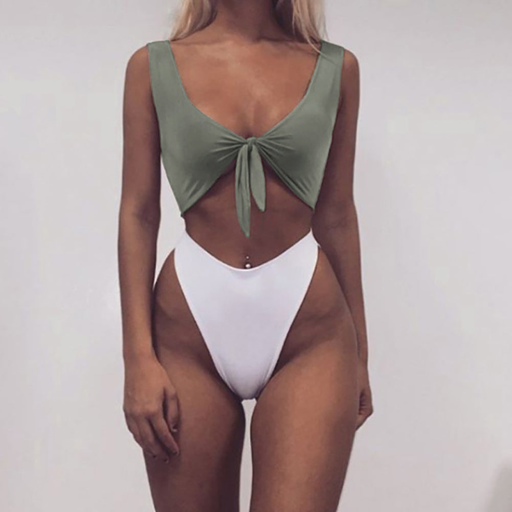 Fashion Sexy Padded Bra Briefs Bikini Set Women Beach Swimwear Bathing Suit