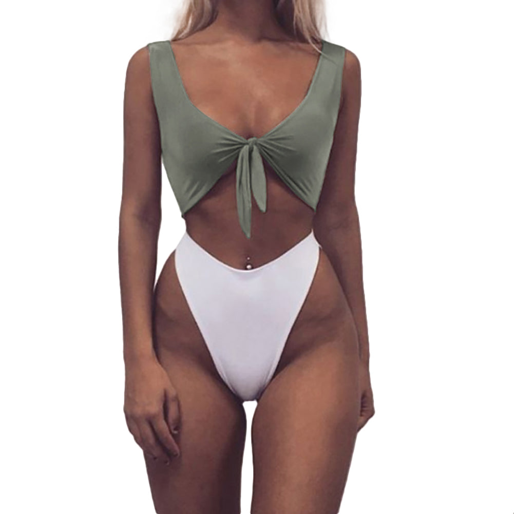 Fashion Sexy Padded Bra Briefs Bikini Set Women Beach Swimwear Bathing Suit