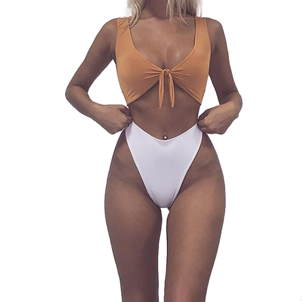 Fashion Sexy Padded Bra Briefs Bikini Set Women Beach Swimwear Bathing Suit