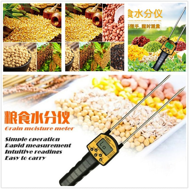 Digital Moisture Meter Grain Moisture Meter Smart Sensor AR991 Use For Corn,Wheat,Rice,Bean,Wheat Flour fodder rapeseed seed