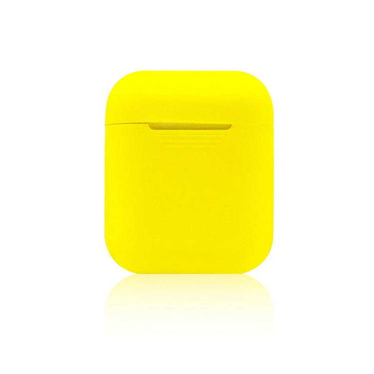 For Airpods Case Soft Silicone Wireless Bluetooth Headset Shockproof Cover with 14 Colors