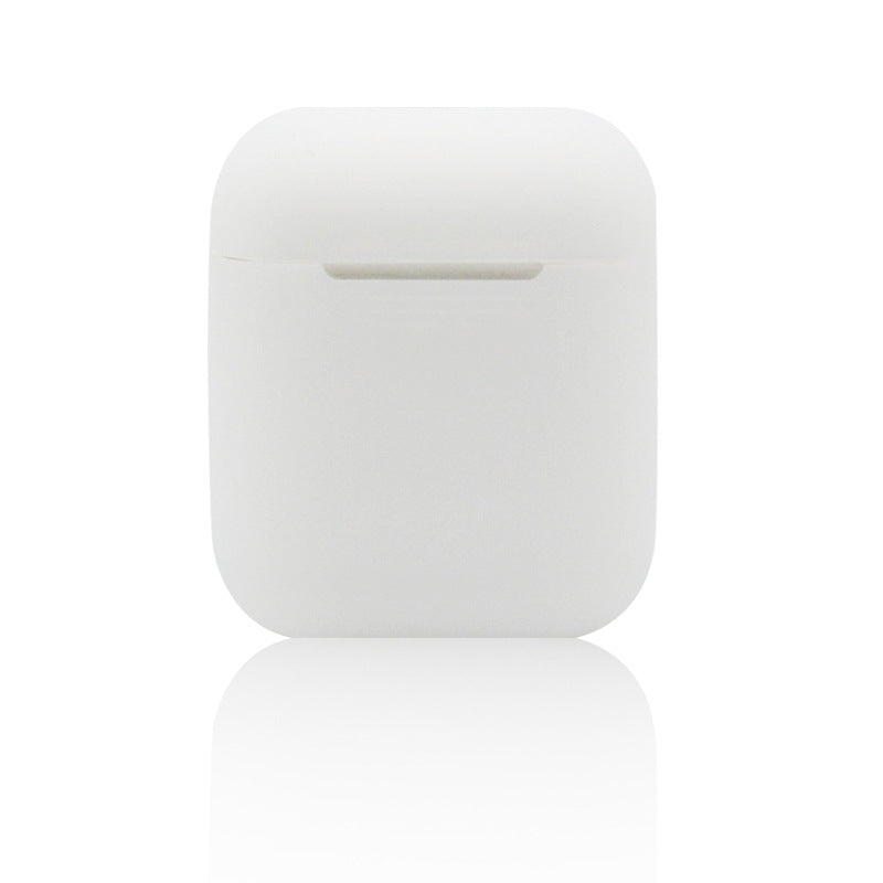 For Airpods Case Soft Silicone Wireless Bluetooth Headset Shockproof Cover with 14 Colors