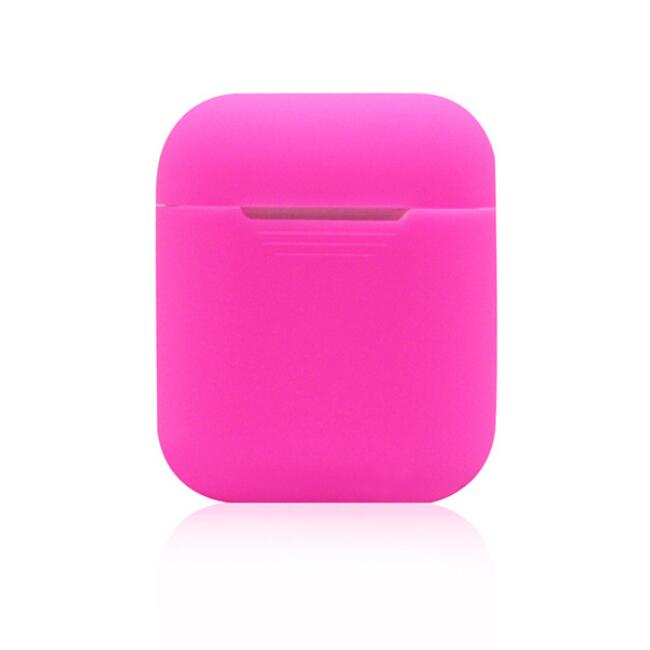 For Airpods Case Soft Silicone Wireless Bluetooth Headset Shockproof Cover with 14 Colors