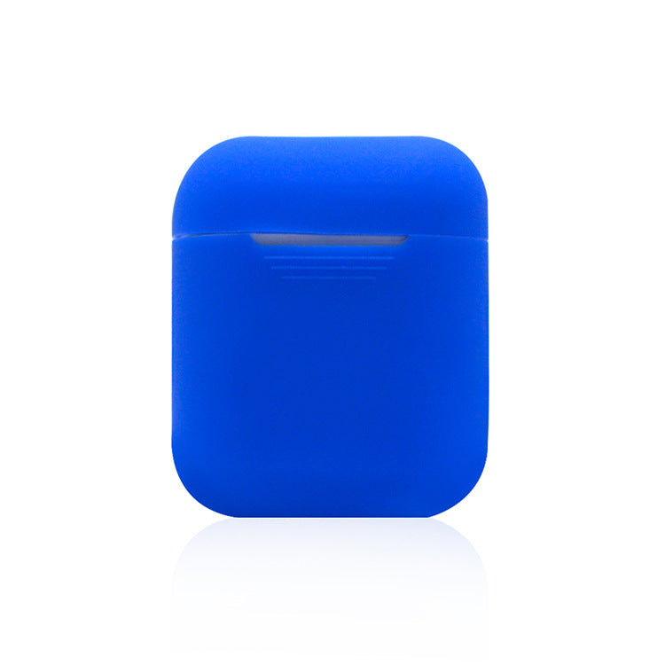 For Airpods Case Soft Silicone Wireless Bluetooth Headset Shockproof Cover with 14 Colors