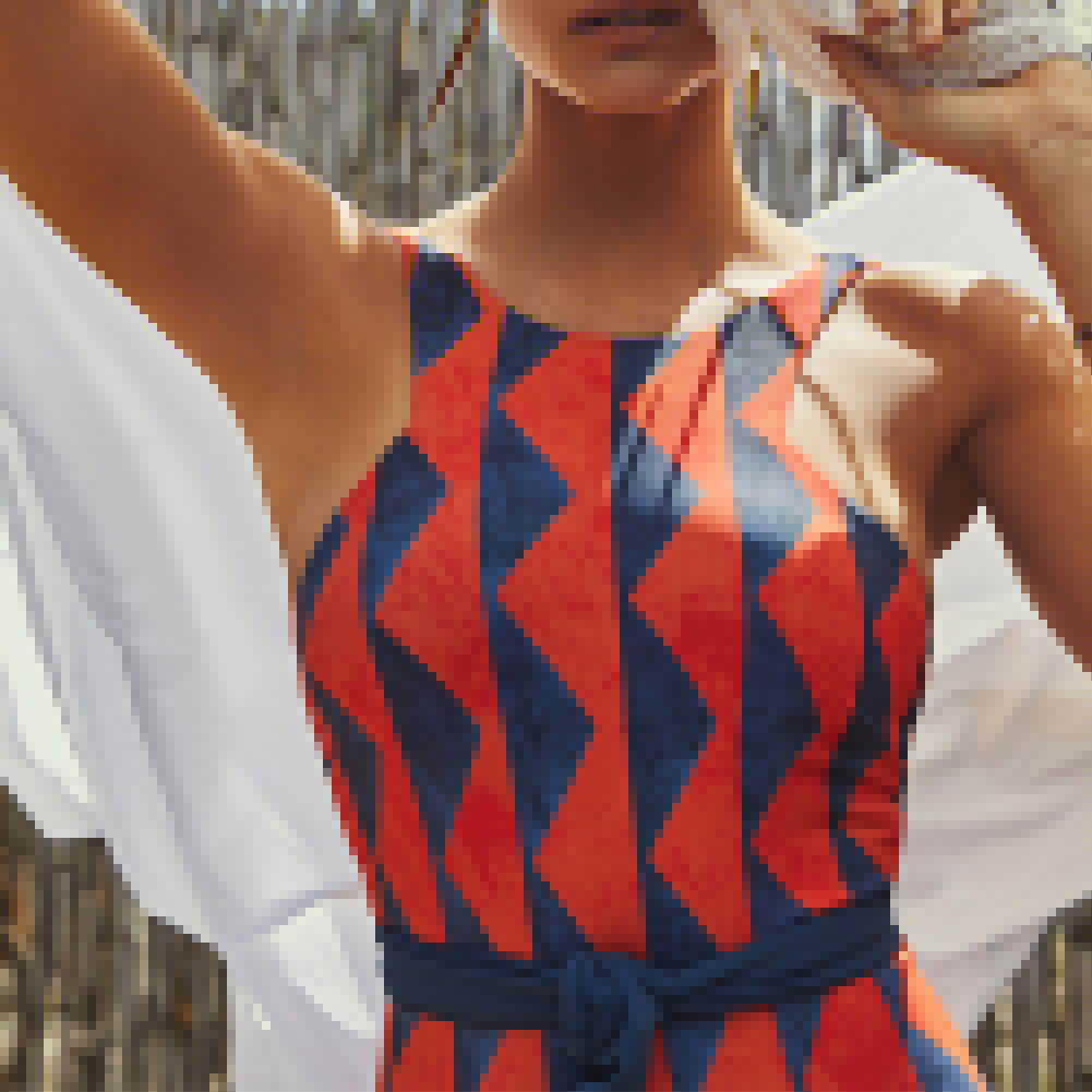 Sexy Triangle Print Women Monokini Bandage Backless One-piece Beach Swimwear