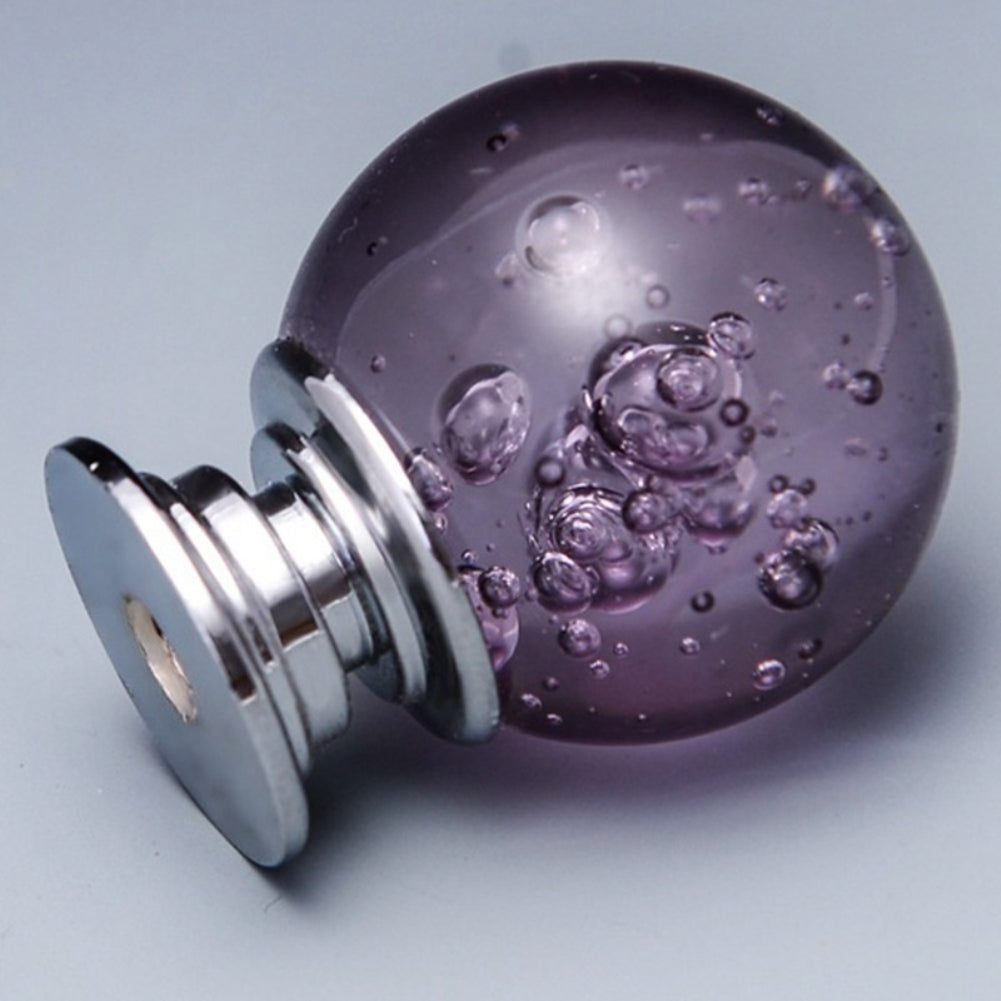Round Bubble Ball Drawer Handle Cupboard Wardrobe Furniture Door Pull Knob