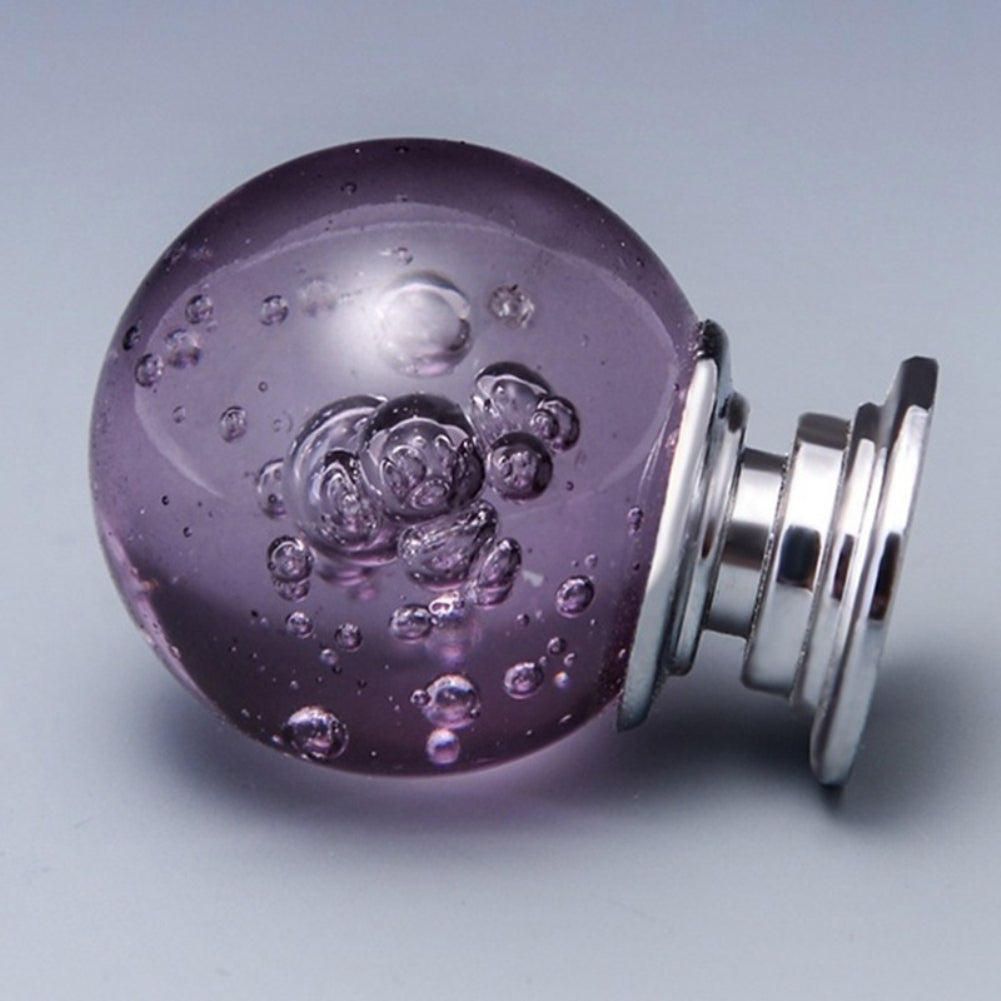 Round Bubble Ball Drawer Handle Cupboard Wardrobe Furniture Door Pull Knob