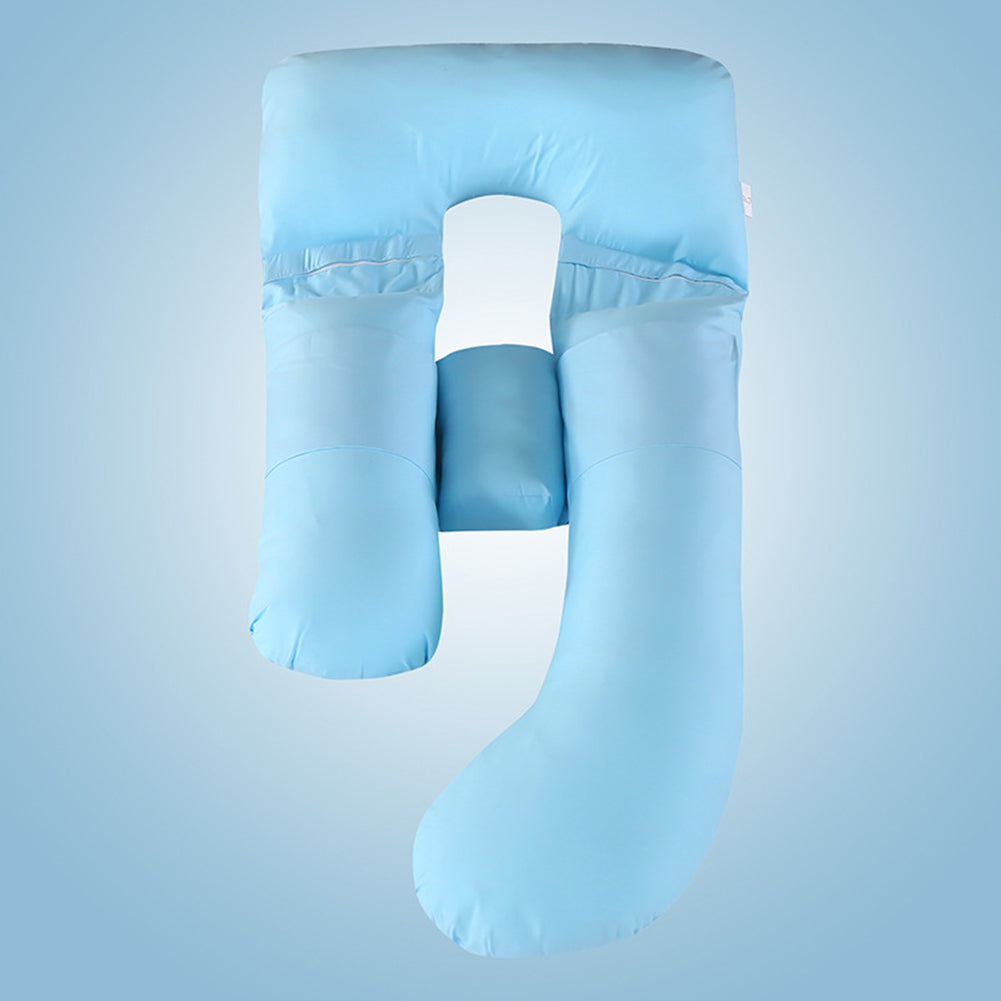 Maternity Cotton U Shape Pillow Pregnant Women Comfortable Sleeping Support