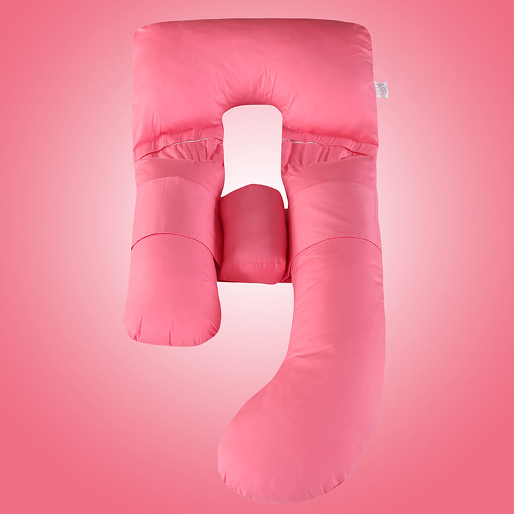 Maternity Cotton U Shape Pillow Pregnant Women Comfortable Sleeping Support