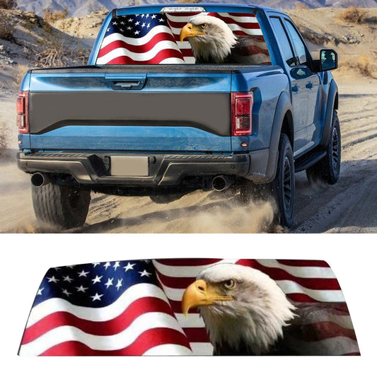 Car Sticker American Eagle Flag Rear Window Windshield Truck SUV Decoration