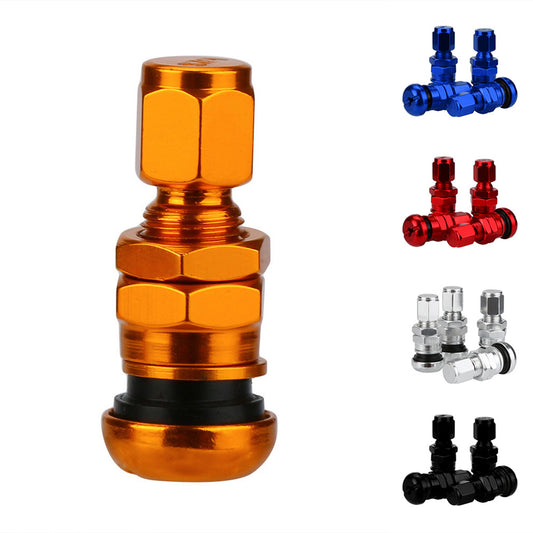 4Pcs Aluminum Alloy Car Tire Air Valve Stem Anti-Dust Protective Cap Cover Decor